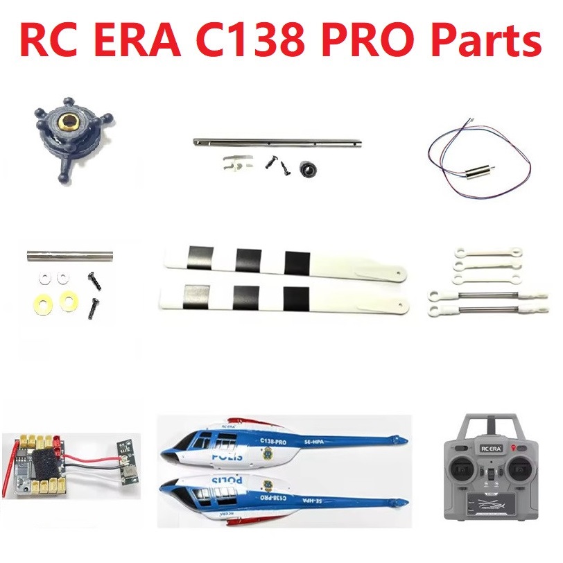 Rc Helicopter Blade - Lijst met reserveonderdelen voor RC ERA