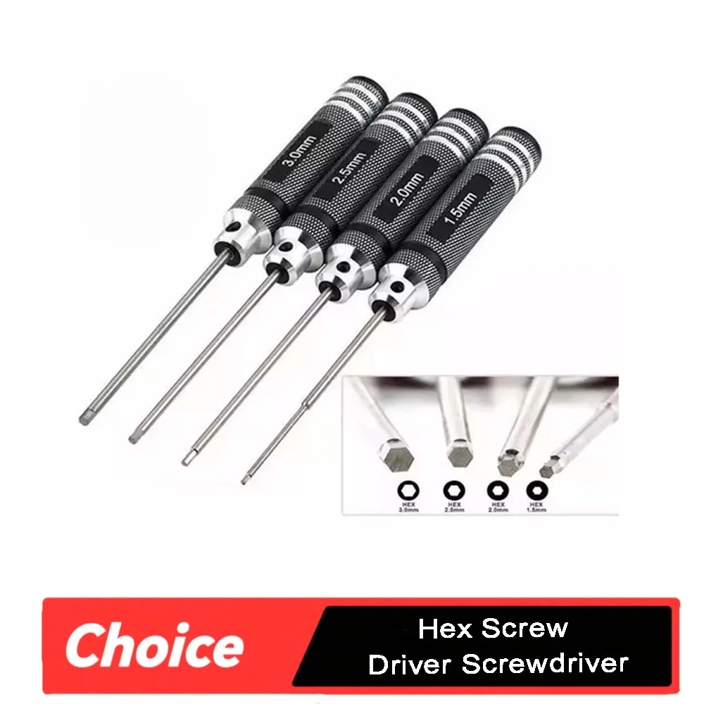 Rc Helicopter Tool Kit - Zeskantbitset 1,5/2,0/2,5/3,0 mm – RC-multitool voor