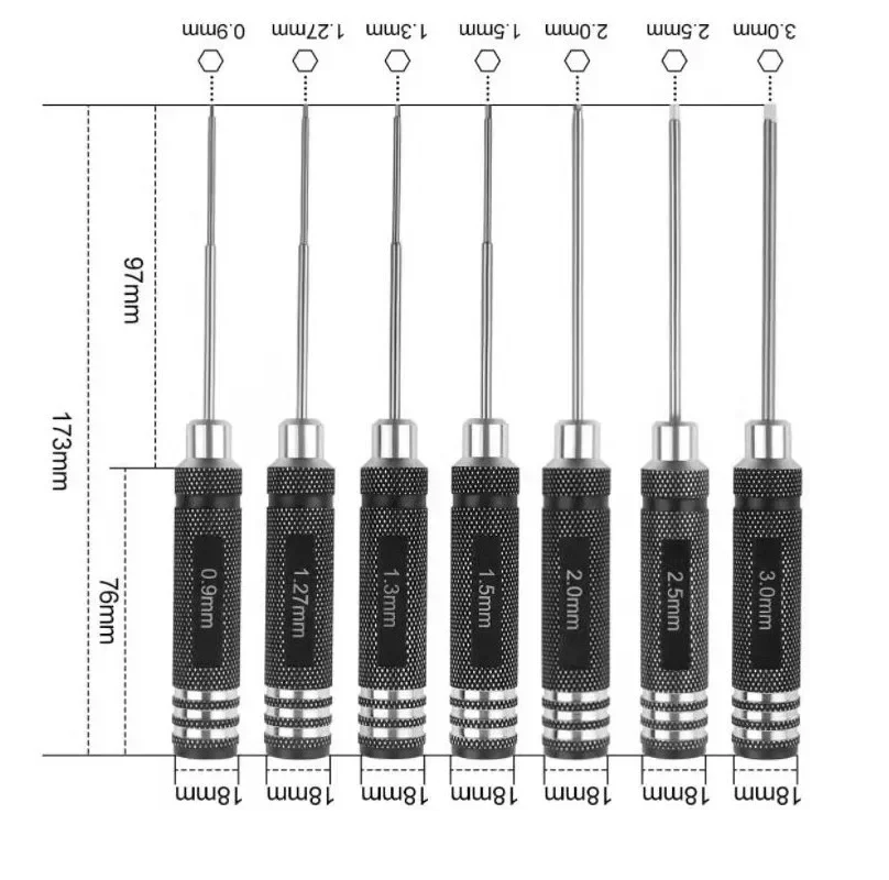 0,9/1,27/1,3/1,5/2,0/2,5/3,0 m - Rc Helicopter Tool Kit recensie en prijs