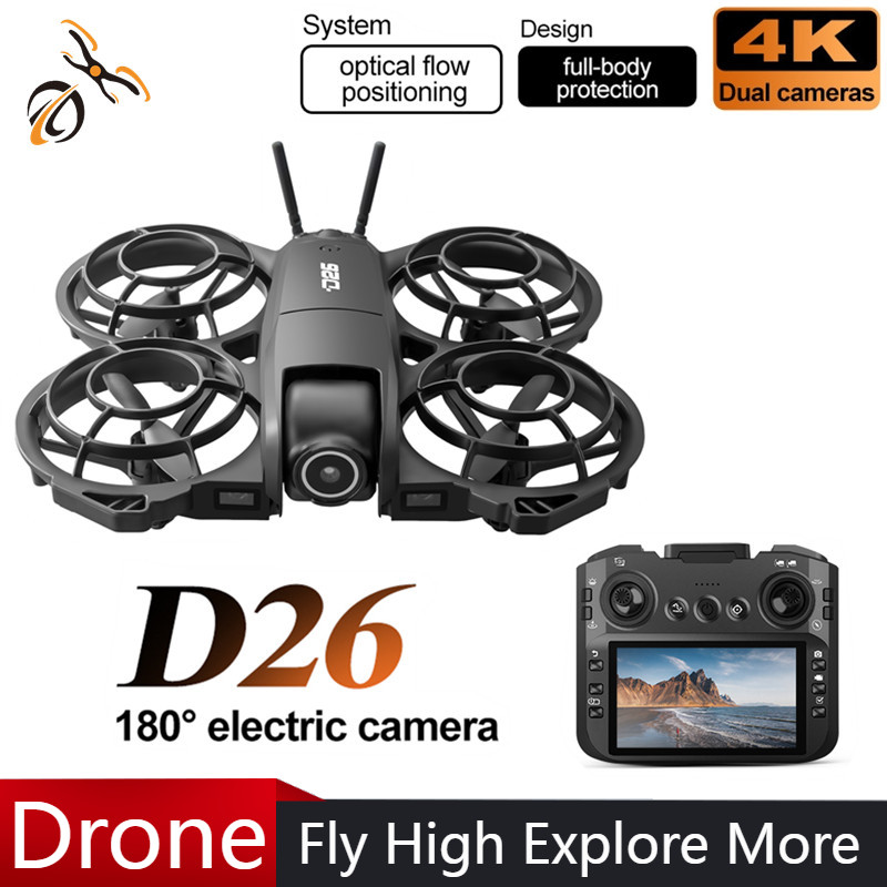 D26 Drone 4K Luchtfoto HD 180  - Rc Helicopter Case recensie en prijs