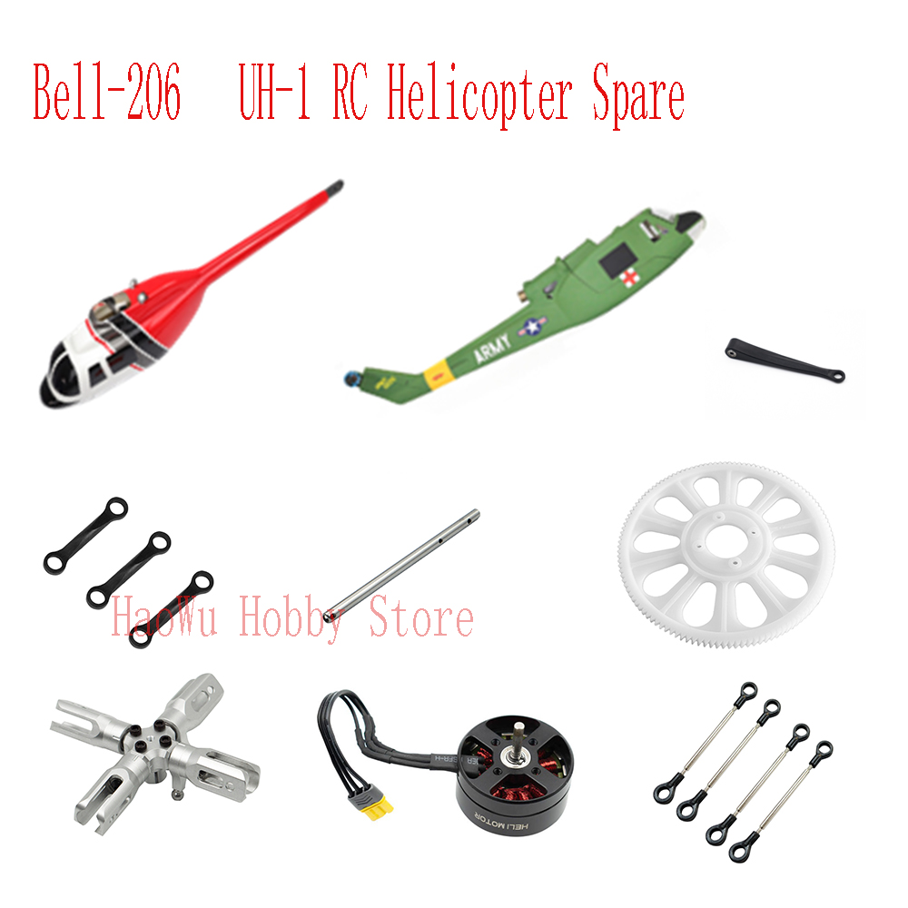 Flywing Bell206 Uh1 Bell-206 U - Rc Helicopter Coaxial recensie en prijs