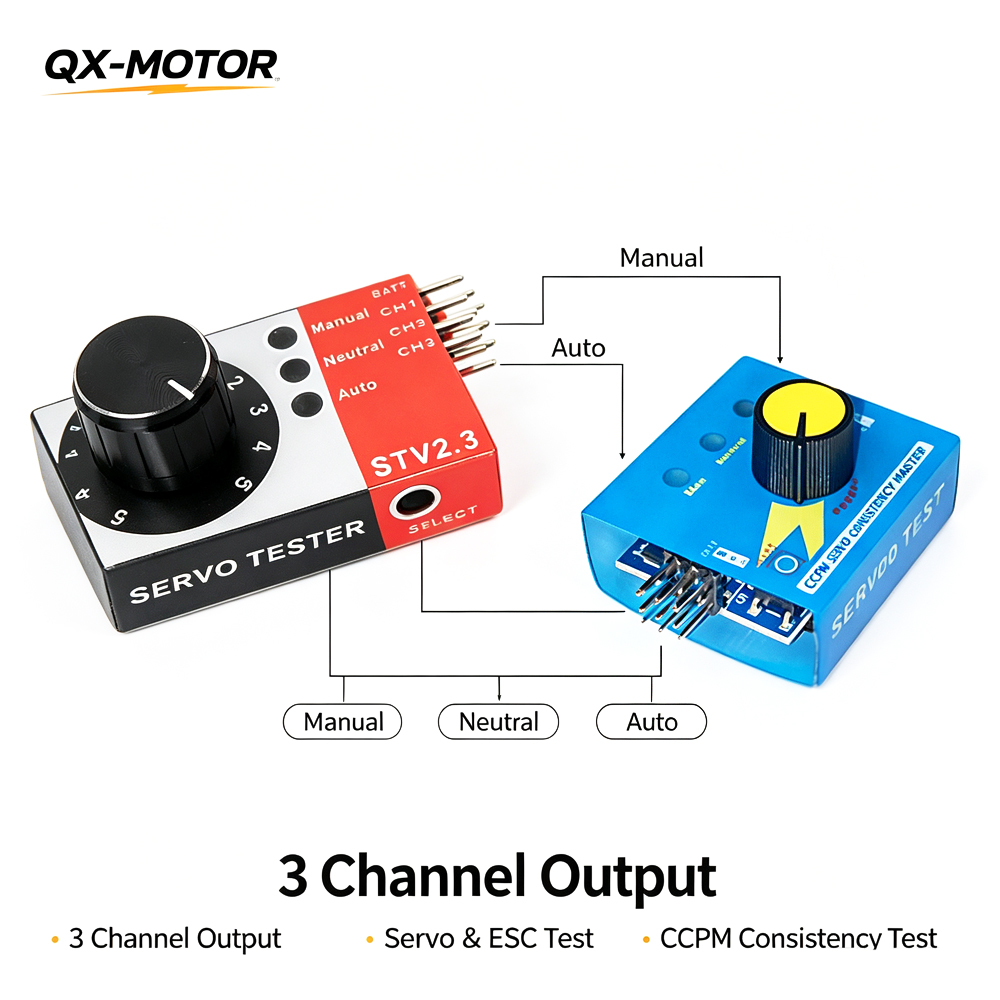 RC Servo Tester 3 Kanaals CCPM - Rc Helicopter Remote Control recensie en prijs